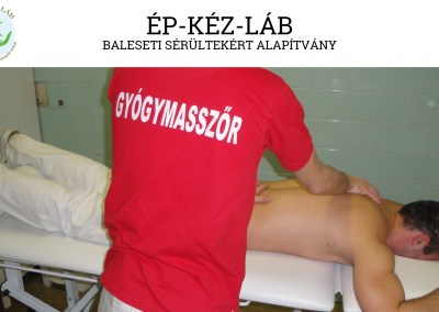 ÉP-KÉZ-LÁB Baleseti Sérültekért Alapítvány interjú