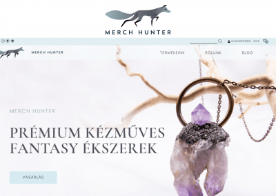 Merch Hunter kézműves fantasy ékszer webshop