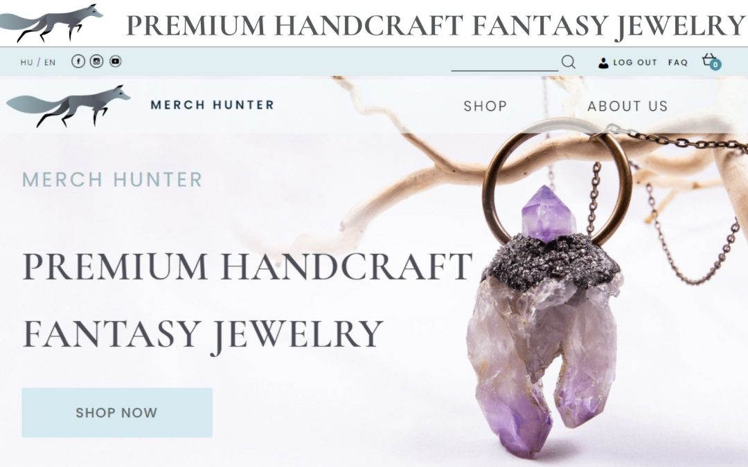 Merch Hunter Premium Handcraft Fantasy Jewelry